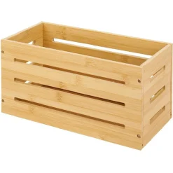 Caisse de rangement bambou pliable 31x15xH15cm < Gifi Online