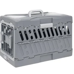 Caisse de transport pour chat 56x32x37cm noir < Gifi Best