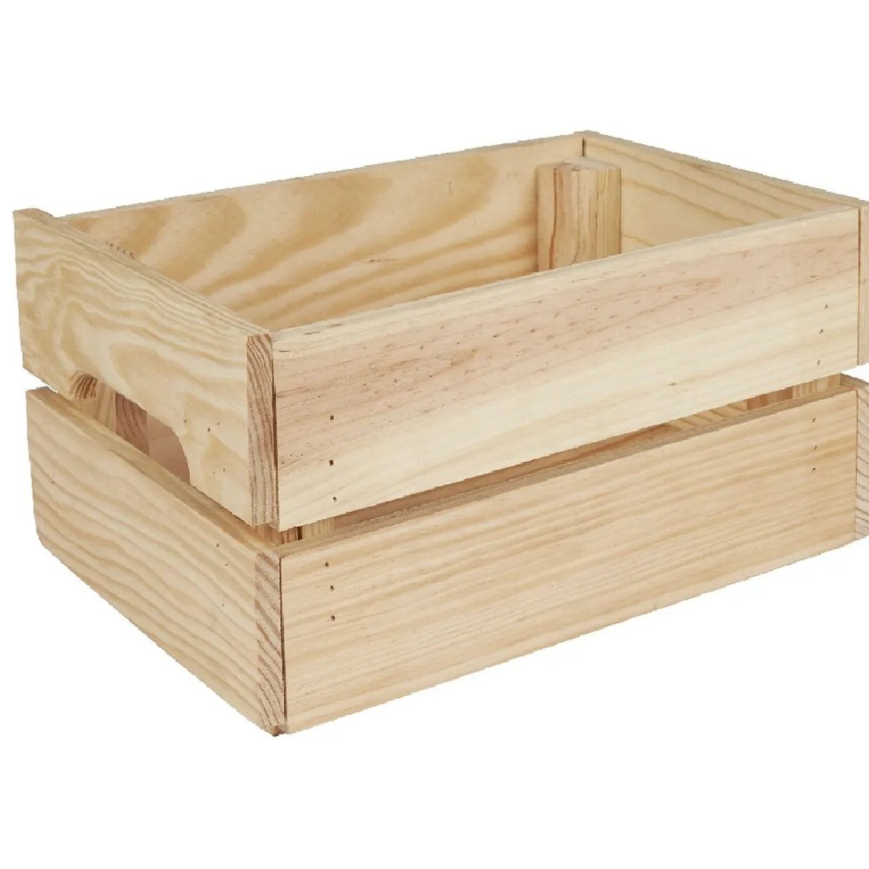 Caisse en bois pin massif à monter soi-même petit modèle < Gifi Sale