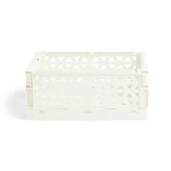 Caisse pliable beige pastel 3,4L - 24x17xH10cm < Gifi Best