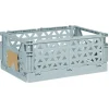 Caisse pliable polypropylène 33x23,3x14,2cm bleu