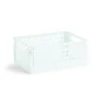 Caisse pliable polypropylène 17x12x7.5cm vert pastel < Gifi Hot