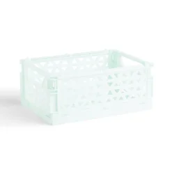 Caisse pliable vert pastel 3,4L - 24x17xH10cm < Gifi Online