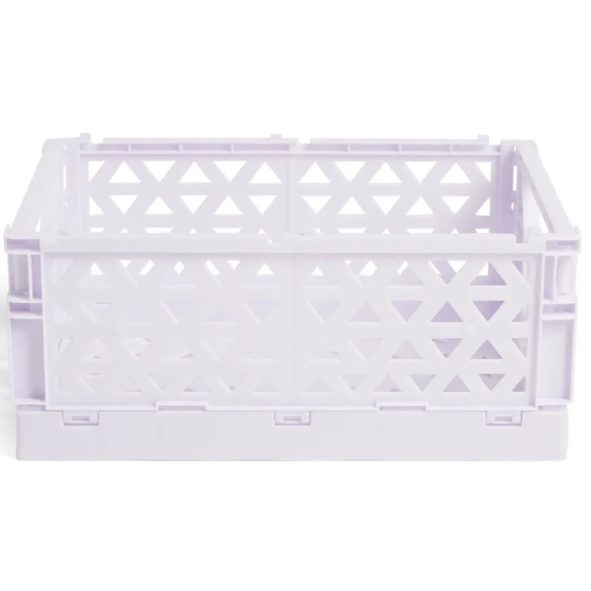 Caisse pliable violet pastel 3,4L - 24x17xH10cm < Gifi Outlet