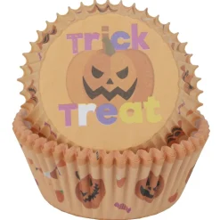 Caissette à muffin Halloween x150 papier décoré orange et noir < Gifi Clearance