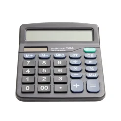 Calculatrice de bureau noir 12x15cm < Gifi New