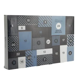 Calendrier de l'avent homme produits de beauté 24 cases IDC Institute