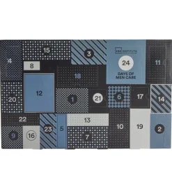 Calendrier de l'avent homme produits de beauté 24 cases IDC Institute