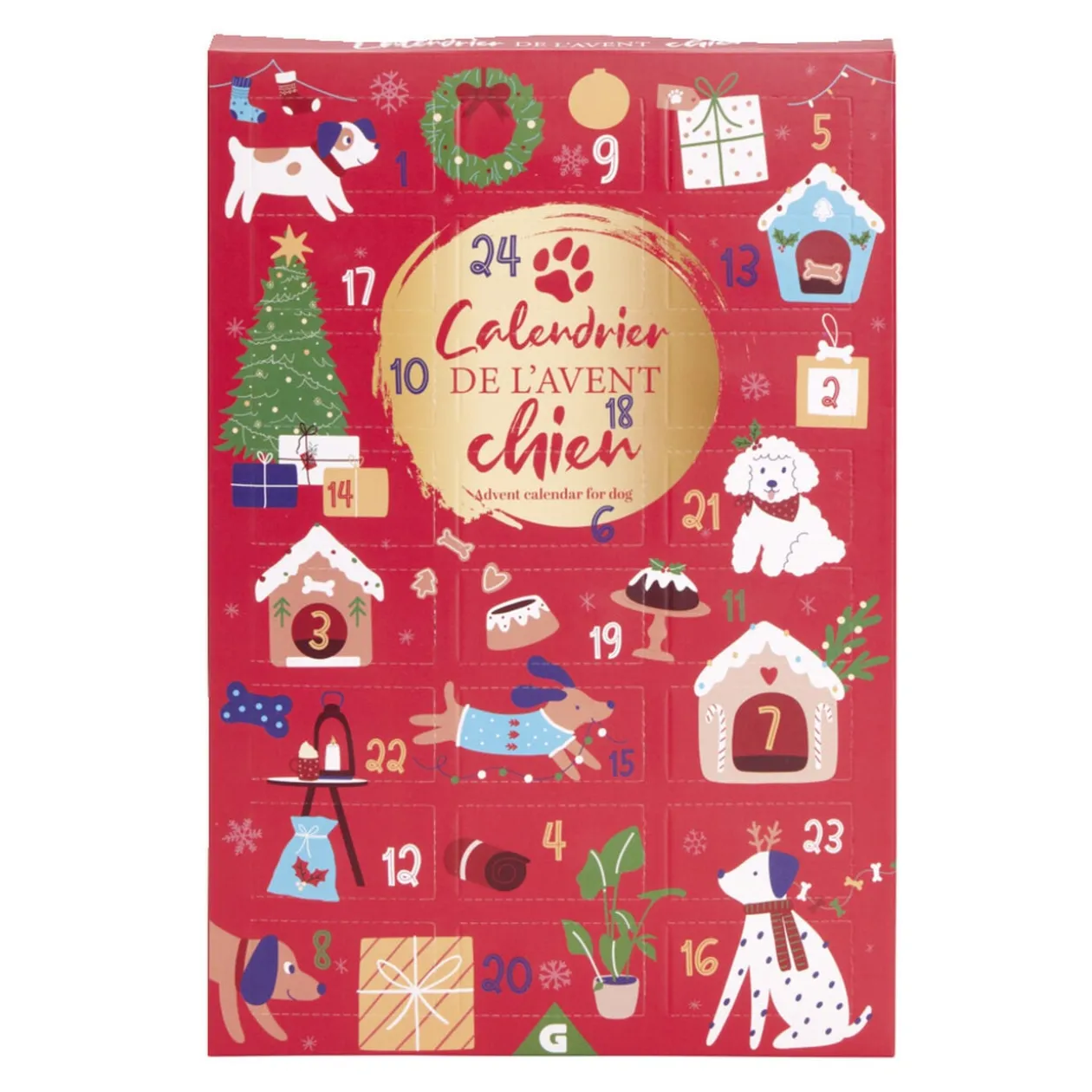 Calendrier de l'avent pour chien