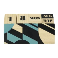 Calendrier perpétuel bois