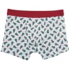 Caleçon homme x2 coton boîte cadeau Noël S/M/L/XL (2 modèles) < Gifi Hot