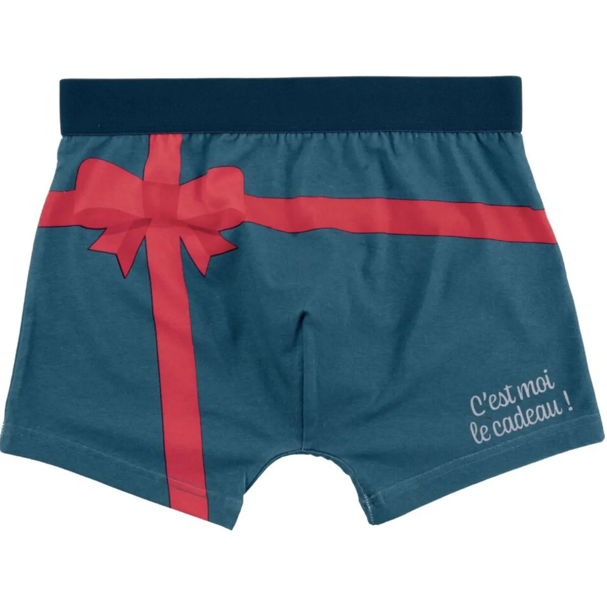 Caleçon homme x2 coton boîte cadeau Noël S/M/L/XL (2 modèles) < Gifi Hot