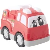 Camion de pompier mignon sonore avec échelle plastique rouge 24,5x14xH18cm < Gifi Discount