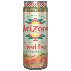 Canette boisson Arizona thé vert pêche miel 50cl < Gifi