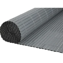 Canisse double face plastique gris 150x300cm < Gifi New
