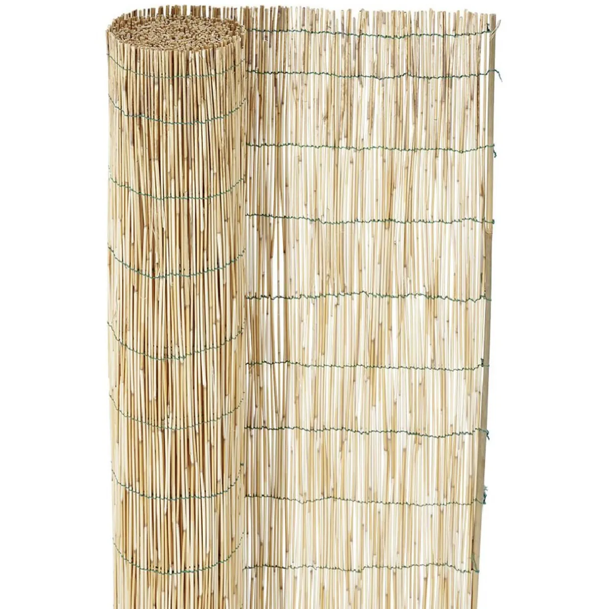 Canisse roseau pelé naturel brise-vue rouleau 120x500cm < Gifi Discount