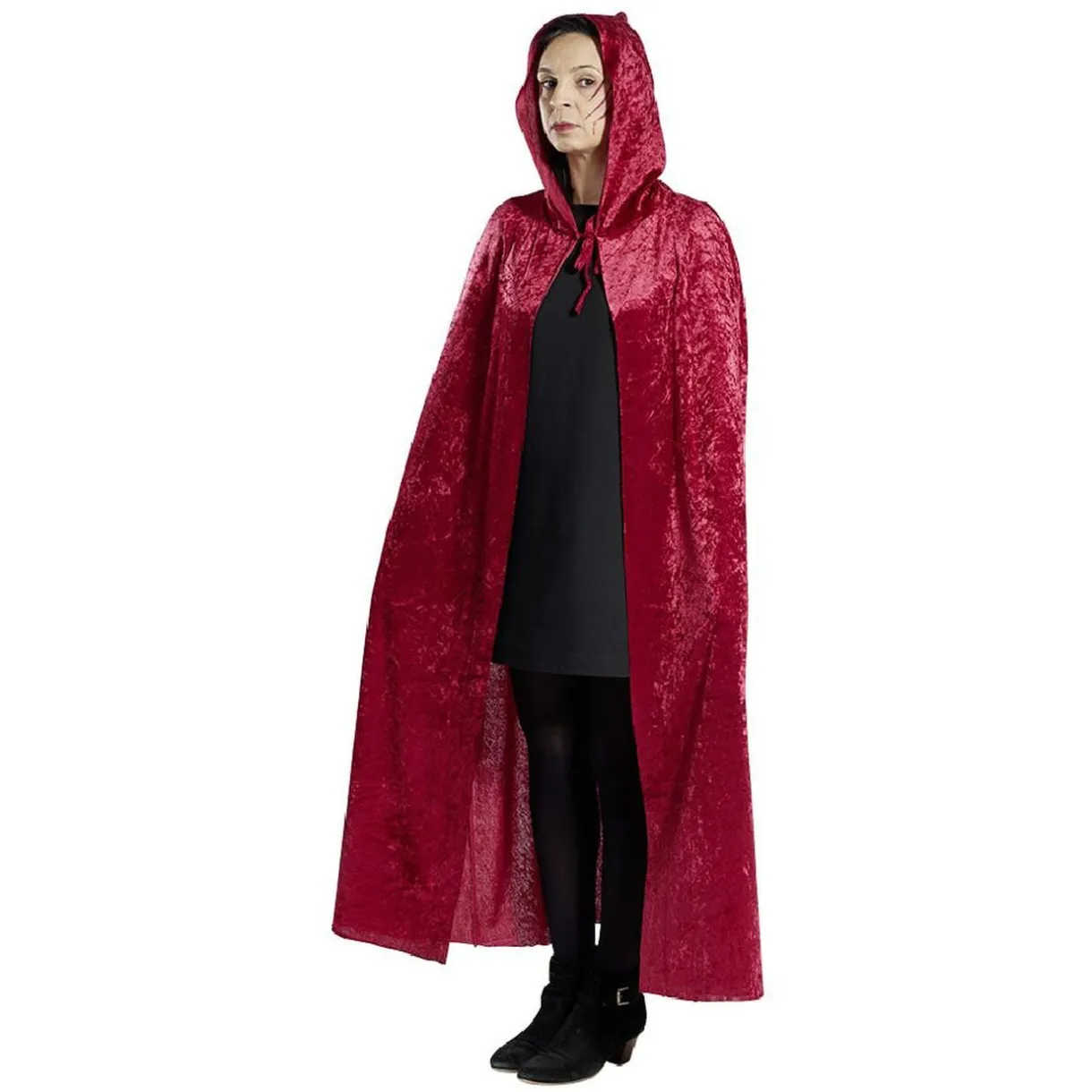 Cape chaperon rouge adulte Halloween - Taille unique L160cm < Gifi Clearance