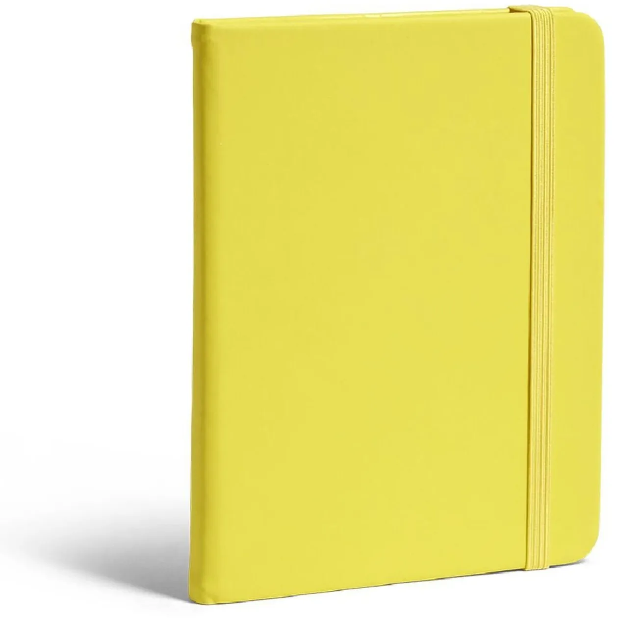Carnet A6 élastique et couverture mate à lignes 15x21cm