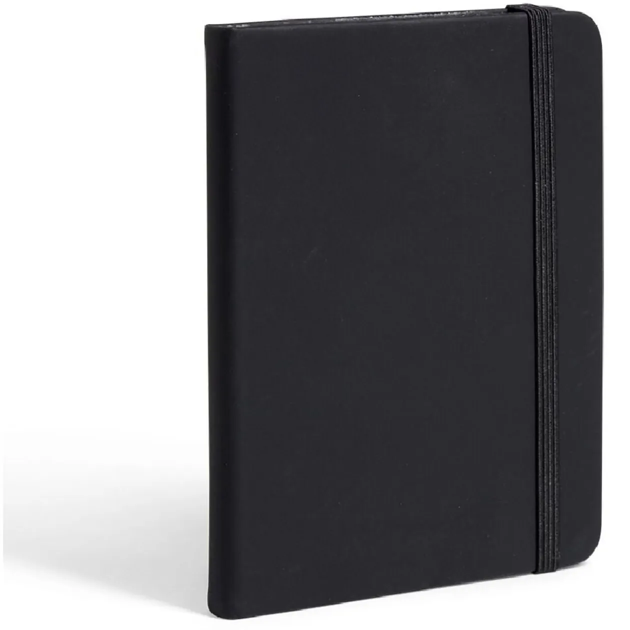 Carnet A6 élastique et couverture mate à lignes 15x21cm