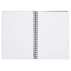 Carnet de croquis à spirale 100 pages A5 H21x14,8cm