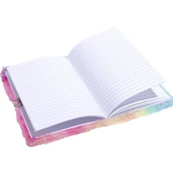 Carnet de note aspect peluche 14,8x21cm - 2 modèles licorne ou arc-en-ciel < Gifi Outlet