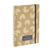 Carnet de note A5 à spirales avec élastique latéral 14,8x21cm (2 modèles)