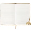 Carnet de note A5 toucher doux élastique latéral fantaisie croissant 14,8x21cm < Gifi New