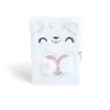 Carnet de note avec couverture en peluche 24x17cm - 5 modèles