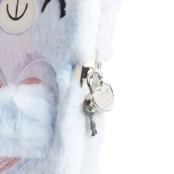 Carnet de note avec couverture en peluche 24x17cm - 5 modèles