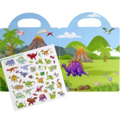 Carnet de sticker enfant animal 31x60cm