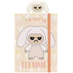 Carnet en papier A6 Gromimis J'ai trop la flemme 11x15cm