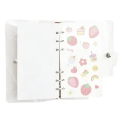 Carnet 100 feuilles avec stickers