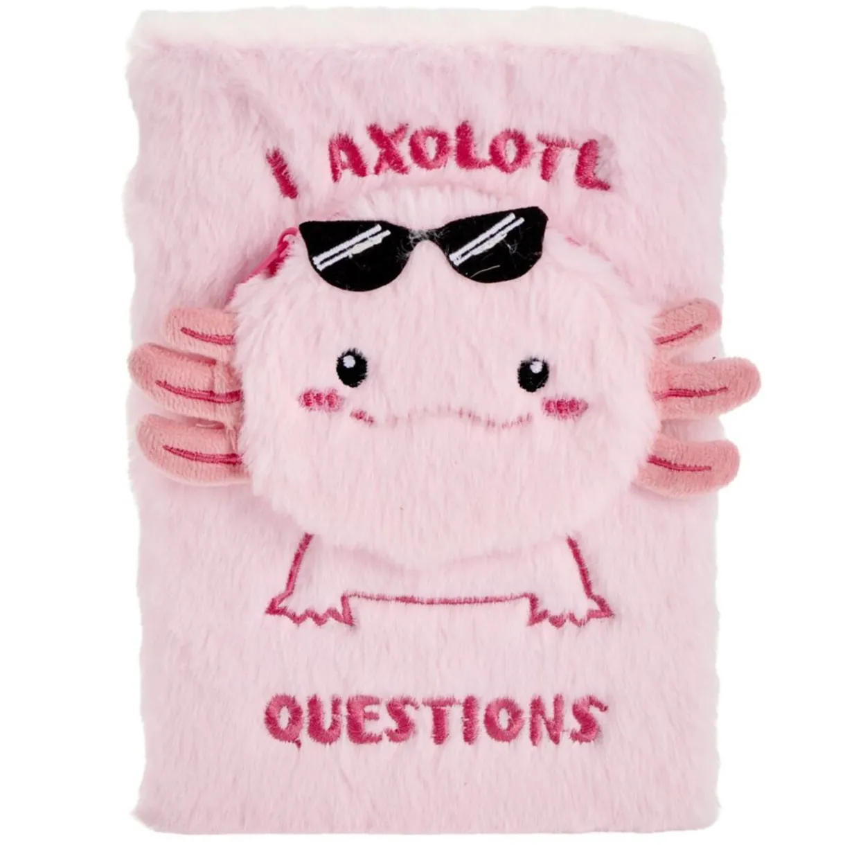 Carnet peluche A5 toucher doux 14,8x21cm (2 modèles capybara ou axolotl) < Gifi Clearance
