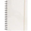 Carnet spirale A5 avec élastique 15x21cm couverture sable 160 pages