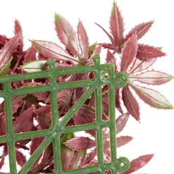 Carré de fleur artificielle mural vert 25x25cm < Gifi Outlet