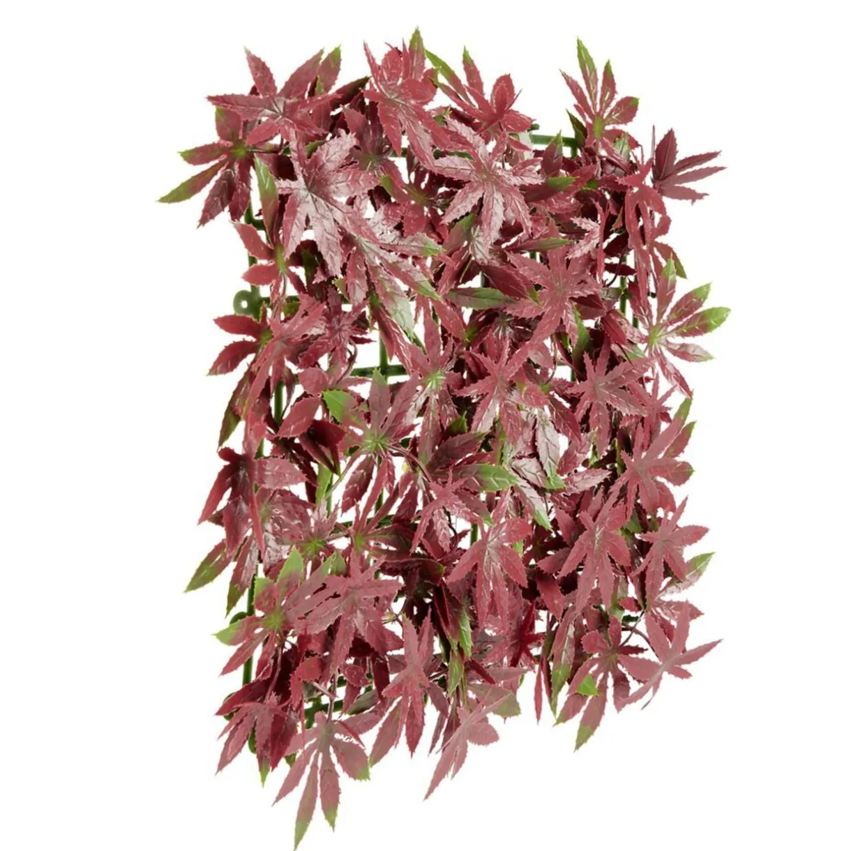 Carré de fleur artificielle mural vert 25x25cm < Gifi Outlet