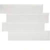 Carrelage adhésif sticker x4 briques blanches 21x29cm < Gifi Online