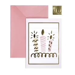 Carte de voeux avec enveloppe 13,3x18,3cm < Gifi Sale