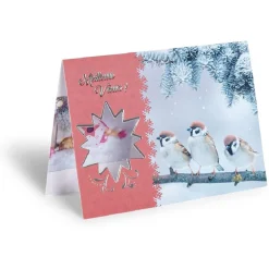 Carte de voeux Noël 12x17cm
