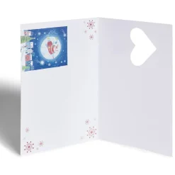 Carte de voeux Noël 12x17cm