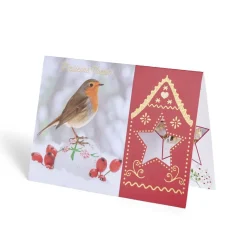 Carte de voeux Noël 12x17cm