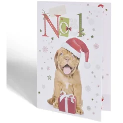 Carte de voeux Noël 12x17cm (plusieurs modèles) < Gifi Hot