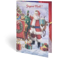 Carte de voeux Noël 12x17cm (plusieurs modèles) < Gifi Hot