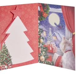 Carte de voeux Noël 12x17cm (plusieurs modèles) < Gifi Hot