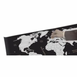 Carte du monde à gratter