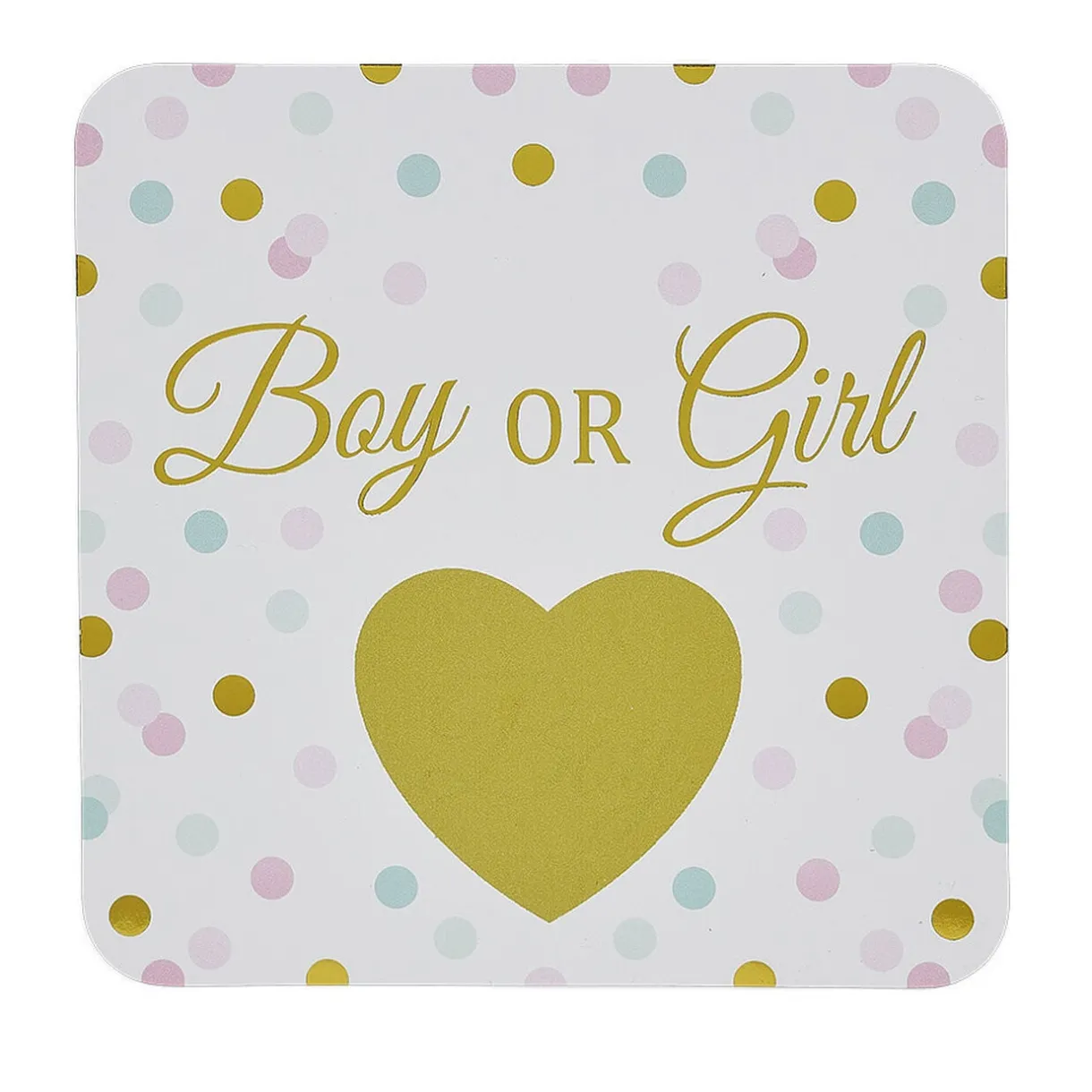 Carte à gratter révélation fille ou garçon x6 (2 modèles) < Gifi Discount