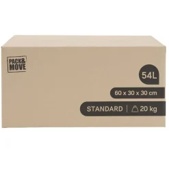 Carton déménagement GiFi Premium 54L