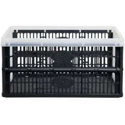 Casier pliant 32L noir et blanc < Gifi Sale