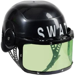 Casque enfant SWAT noir < Gifi Clearance