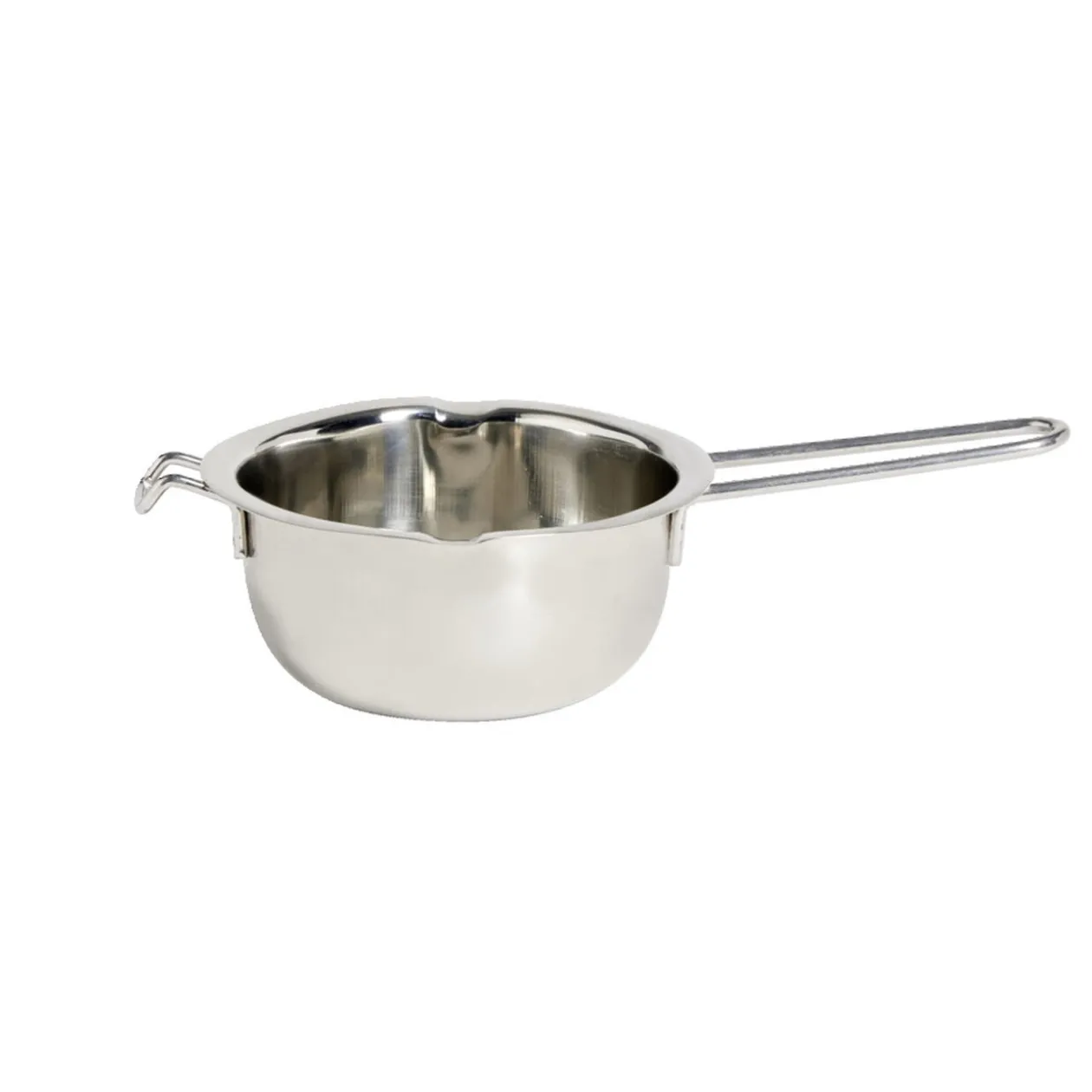 Casserole bain-marie inox gris Ø14,3cm